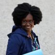 Sibeth NDiaye, porte parole du gouvernement - Sortie du conseil des ministres, cour de l'Elysée, Paris, le 1er avril 2019. ©Stéphane Lemouton / Bestimage