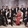 Le casting des "Mystères de l'amour" prend la pose.
