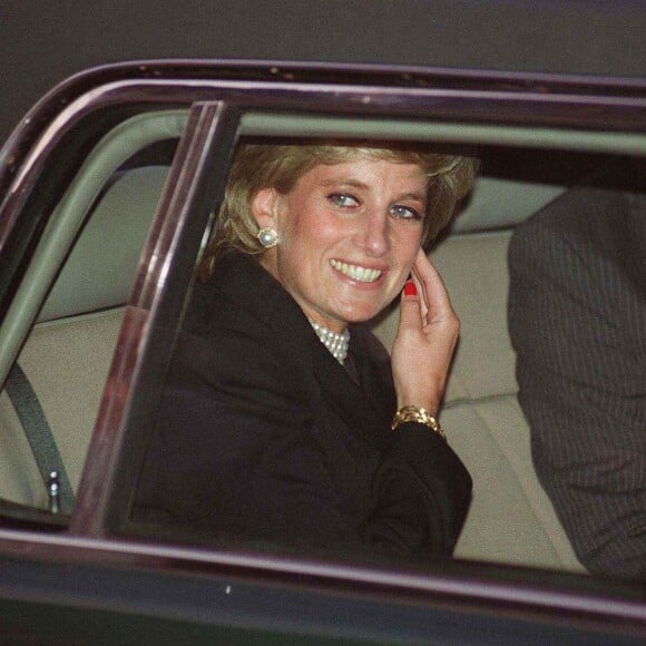 Lady Diana à Paris en 1995.