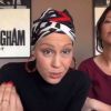 Fanny Leeb dans une vidéo tuto suite à son cancer, sur Instagram, le 7 avril 2019