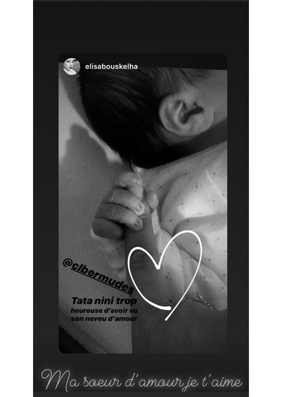 Clara Bermudes dévoile être maman pour la première fois, Instagram, 21 août 2019
