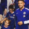 Danny Drinkwater a partagé cette photo prise au Stamford Bridge, sur Instagram, le 1er janvier 2019