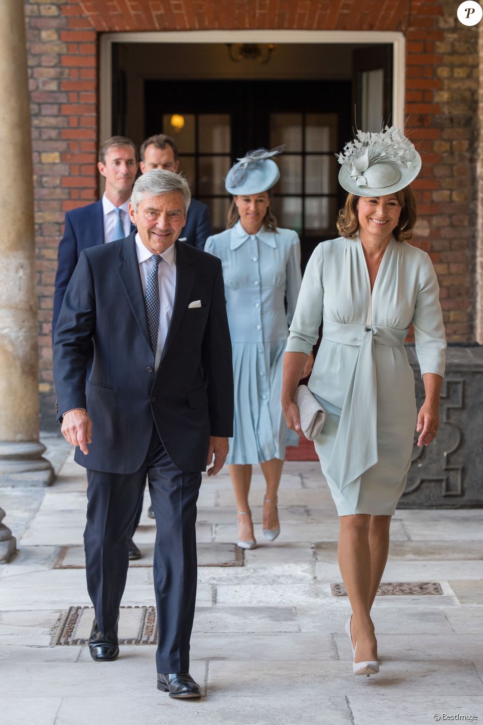 Michael et Carole Middleton La famille royale d'Angleterre lors du