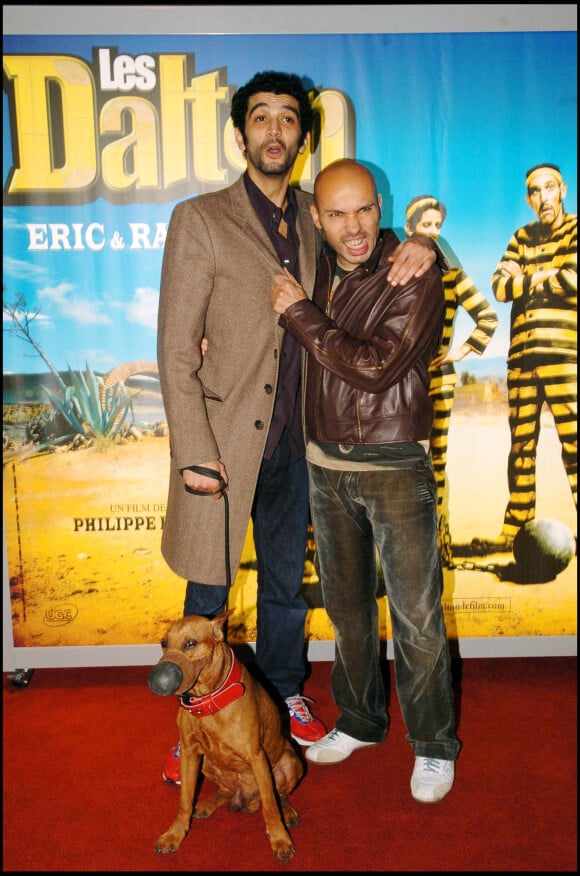 Eric Judor et Ramzy Bedia - Avant-première du film Les Dalton à Paris en 2004