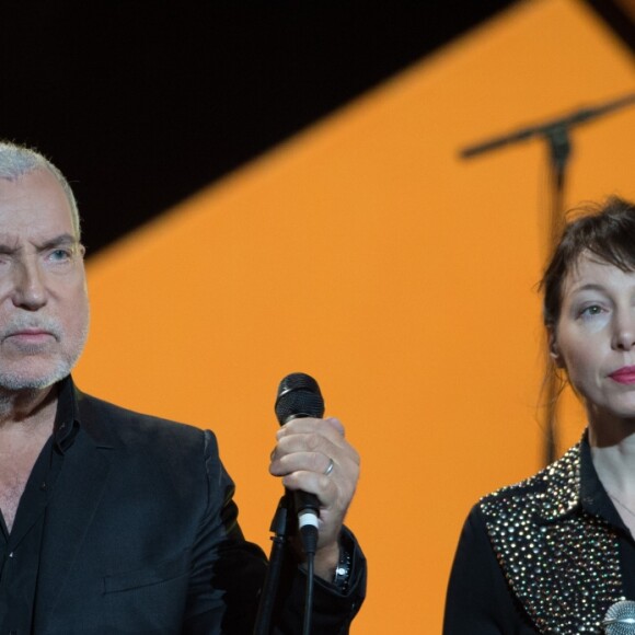 Bernard Lavilliers et Jeanne Cherhal - 33ème Cérémonie des Victoires de la Musique à la Seine musicale de Boulogne-Billancourt, France, le 9 février 2018. © Coadic Guirec/Bestimage
