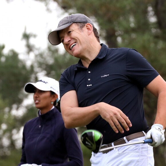 Exclusif - Dany Boon - Ouverture du tournoi de golf "Lacoste Ladies Open de France" avec une competition amicale qui se déroule au Pian Medoc, près de Bordeaux. Le 5 Septembre 2018. © Patrick Bernard / Bestimage