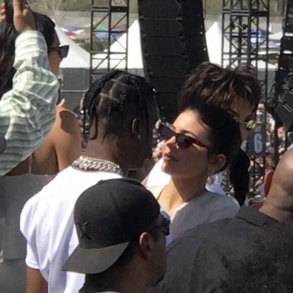 Kylie Jenner et Travis Scott à Coachella, le 21 avril 2019.