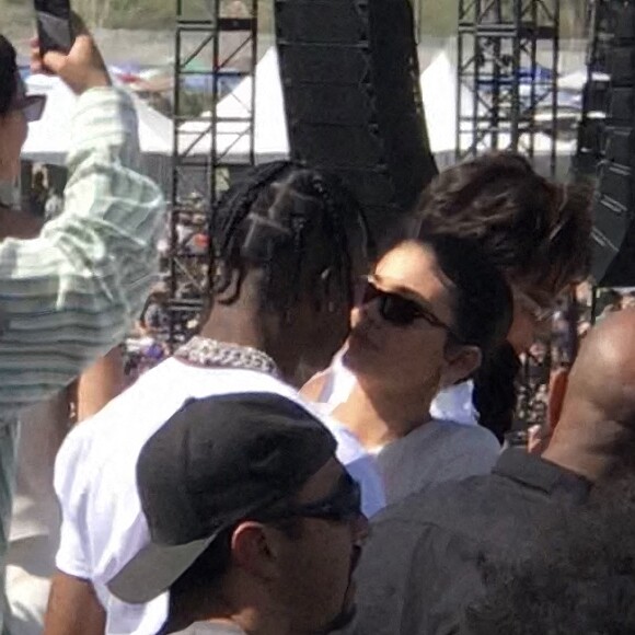 Kylie Jenner et Travis Scott à Coachella, le 21 avril 2019.