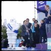 Roxana Maracineanu (Ministre des Sports), Rachida Dati, Jean Todt - People lors de la 4ème édition du "Paris ePrix" aux Invalides à Paris, qui compte pour le championnat FIA de Formule E. Le 27 avril 2019 © Alain Guizard / Bestimage
