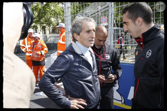 Alain Prost - People lors de la 4ème édition du "Paris ePrix" aux Invalides à Paris, qui compte pour le championnat FIA de Formule E. Le 27 avril 2019 © Alain Guizard / Bestimage