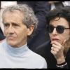 Alain Prost, Rachida Dati - People lors de la 4ème édition du "Paris ePrix" aux Invalides à Paris, qui compte pour le championnat FIA de Formule E. Le 27 avril 2019 © Alain Guizard / Bestimage