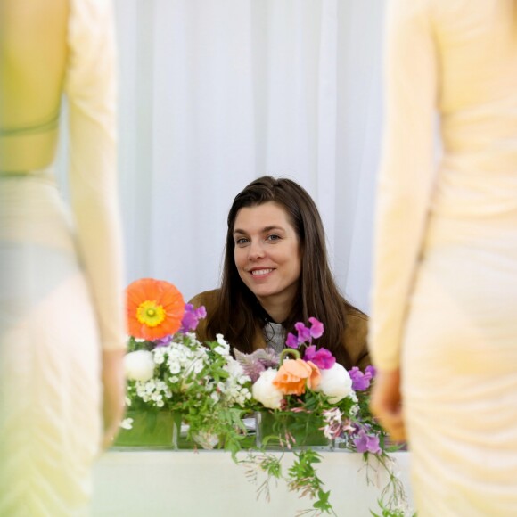 Charlotte Casiraghi et le jury du 34ème édition du festival de Mode, de Photographie et d'Accessoires de mode de Hyères assistent aux présentations des créateurs finalistes. Hyères, le 26 avril 2019. © Dominique Jacovides/Bestimage