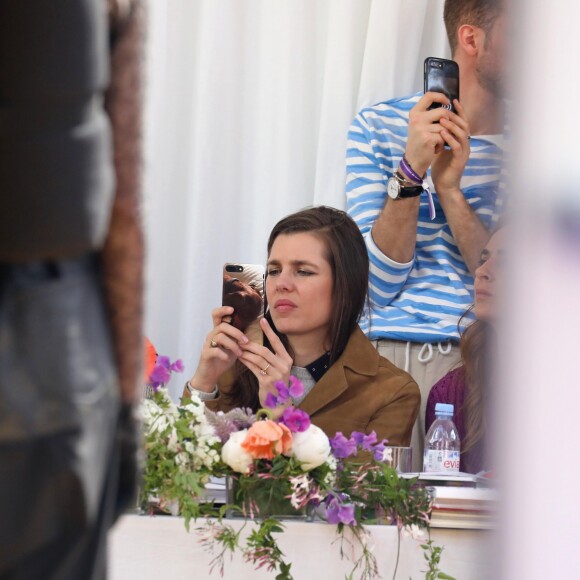 Charlotte Casiraghi et le jury du 34ème édition du festival de Mode, de Photographie et d'Accessoires de mode de Hyères assistent aux présentations des créateurs finalistes. Hyères, le 26 avril 2019. © Dominique Jacovides/Bestimage