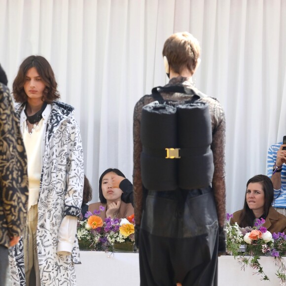 Charlotte Casiraghi et le jury du 34ème édition du festival de Mode, de Photographie et d'Accessoires de mode de Hyères assistent aux présentations des créateurs finalistes. Hyères, le 26 avril 2019. © Dominique Jacovides/Bestimage