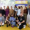 Charlotte Casiraghi et le jury du 34ème édition du festival de Mode, de Photographie et d'Accessoires de mode de Hyères assistent aux présentations des créateurs finalistes. Hyères, le 26 avril 2019. © Dominique Jacovides/Bestimage