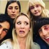 Kaley Cuoco and The Big Bang Theory Cast