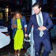 Serena Williams et son mari Alexis Ohanian sont allés diner Pre-Met Gala organisé par Anna Wintour à New York, le 5 mai 2019