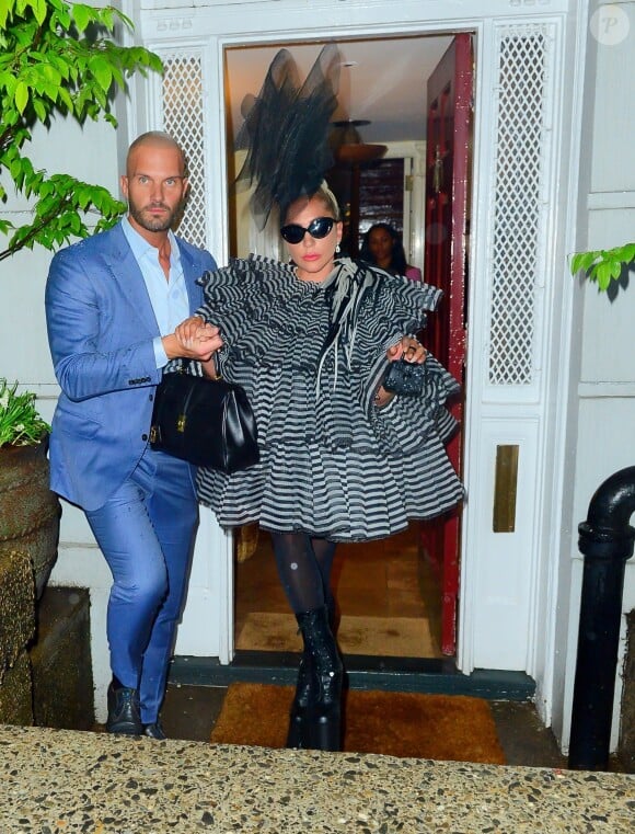 Lady Gaga est allée rendre visite à A.Wintour la veille du Met Gala à New York, le 5 mai 2019