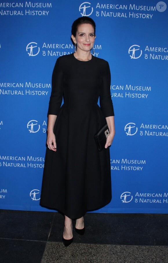 Tina Fey au photocall de la soirée "2018 American Museum of Natural History Gala" à New York, le 15 novembre 2018.