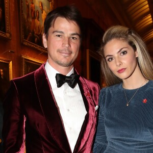 Josh Hartnett et sa compagne Tamsin Egerton - Dîner "The Princes Trust" au Buckingham Palace à Londres, le 12 mars 2019.