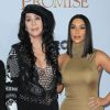 Kourtney Kardashian, Cher et Kim Kardashian à Hollywood, le 12 avril 2017.