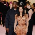 Kim Kardashian et Kanye West - Arrivées des people à la 71ème édition du MET Gala (Met Ball, Costume Institute Benefit) sur le thème "Camp: Notes on Fashion" au Metropolitan Museum of Art à New York, le 6 mai 2019