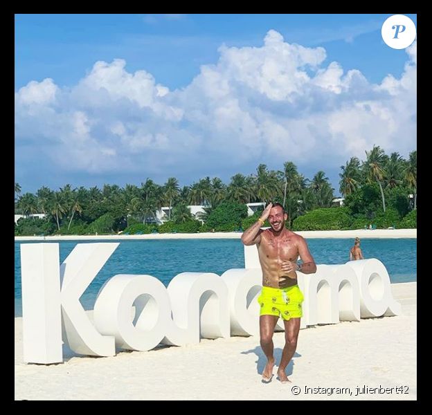 Julien Bert en vacances aux Maldives - Instagram, 7 mars 2019