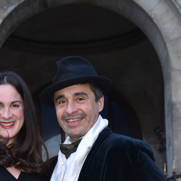 Ariel Wizman et sa compagne Osnath Assayag (enceinte) arrivent au gala du 350ème anniversaire de l'Opéra Garnier à Paris, France, le 8 mai 2019. © Giancarlo Gorassini/Bestimage