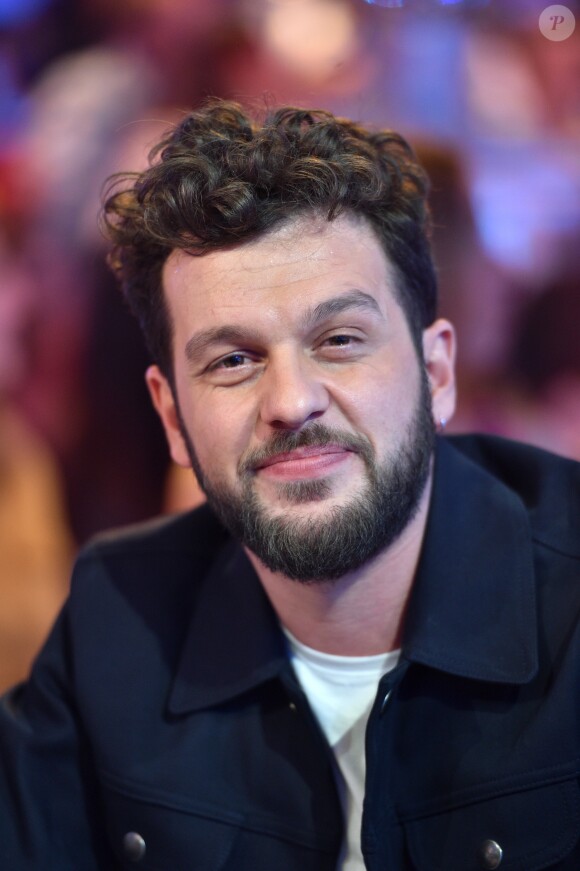 Exclusif - Claudio Capéo lors de l'enregistrement de la dernière des "Années Bonheur" présentée par Patrick Sébastien à Saint-Denis le 12 février 2019. Pour les téléspectateurs, P.Sébastien fera ses adieux à l'émission lors de la diffusion le 11 mai 2019. © Giancarlo Gorassini / Bestimage
