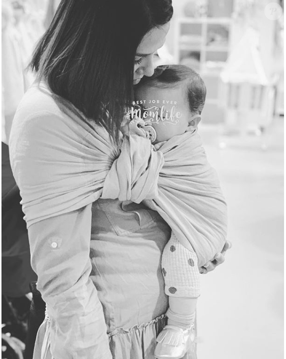 Tiffany de "Mariés au premier regard" et sa fille Romy - Instagram, 4 avril 2019