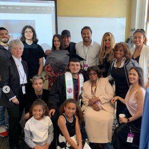 Prince Michael Jackson fête son diplôme universitaire en famille le 11 mai 2019.
