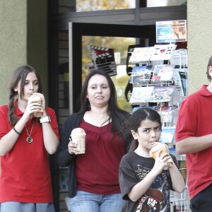 Paris, Prince et Blanket Jackson à Los Angeles en 2011.