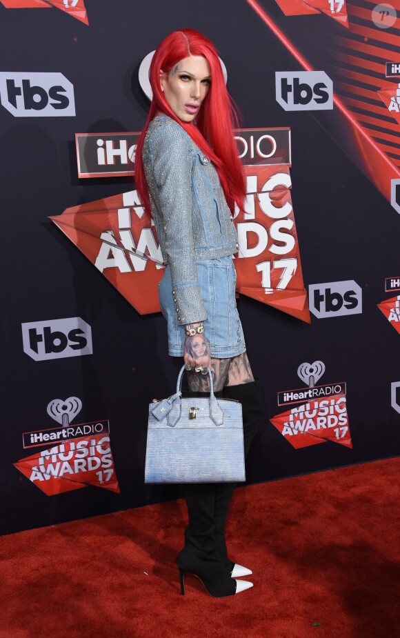 Jeffree Star à la soirée iHeartRadio Music awards à Inglewood, le 5 mars 2017