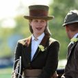 Lady Louise Windsor lors d'une compétition d'attelage au Royal Windsor Horse Show à Windsor le 12 mai 2019.