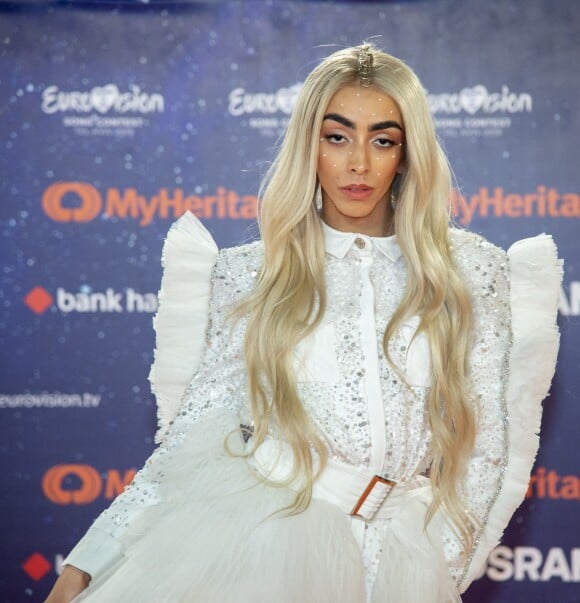 Bilal Hassani lors de la cérémonie d'ouverture de l'Eurovision, le 12 mai 2019 à Tel Aviv.