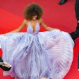 Tina Kunakey - Montée des marches du film "Les Proies" (The Beguiled) lors du 70ème Festival International du Film de Cannes. Le 24 mai 2017.