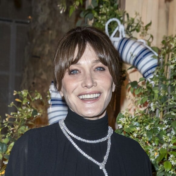 Carla Bruni Sarkozy - People à la soirée "Dior Vogue" chez "Fred l'écailler" lors du 72ème Festival International du Film de Cannes. Le 15 mai 2019 © Olivier Borde / Bestimage