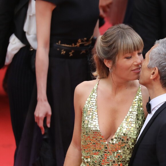 Mélanie Page et son mari Nagui - Montée des marches du film "Les plus belles années d'une vie" lors du 72ème Festival International du Film de Cannes. Le 18 mai 2019 © Jacovides-Moreau / Bestimage