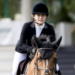 Mary Kate Olsen lors du Global Champions Tour CSI2 à Madrid, Espagne, le 17 mai 2019.