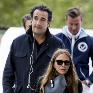 Olivier Sarkozy et sa femme Mary-Kate Olsen assistent au Global Champions Tour CSI2 Madrid 2019, Madrid, le 17 mai 2019.