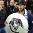 Neymar JR. - Le PSG célèbre son titre de Champion de France 2019 au Parc ders Princes à Paris, le 18 mai 2019.