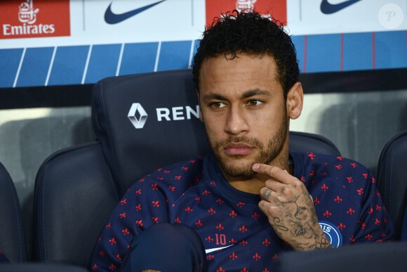 Neymar Jr lors du match de Ligue 1 "PSG - ASM (3-1)" au Parc des Princes à Paris. le 21 avril 2019 © Giancarlo Gorassini/Bestimage