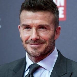 David Beckham assiste à un événement pour la marque "Tudor" à Madrid, en Espagne le 29 avril 2019.