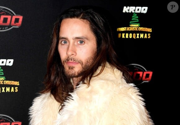Jared Leto au photocall du "KROQ Absolut Almost Acoustic Christmas 2018" à Inglewood, le 8 décembre 2018.