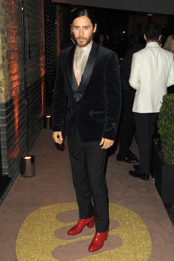 Jared Leto - Arrivées à l'afterparty Warner des "BRIT Awards" au Chiltern Firehouse à Londres. Le 20 février 2019