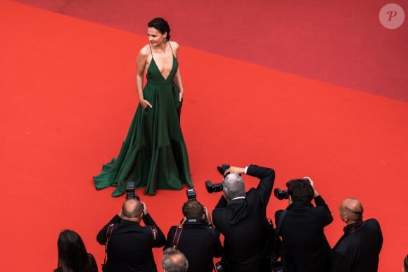 Virginie Ledoyen - Montée des marches du film "Once upon a time... in Hollywood" lors du 72ème Festival International du Film de Cannes. Le 21 mai 2019 © Borde - Jacovides - Moreau / Bestimage