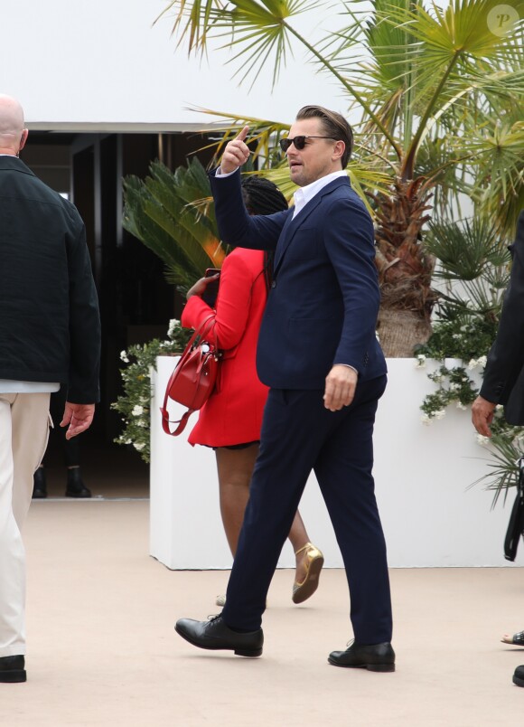Leonardo DiCaprio arrive au déjeuner de l'Agora lors du 72ème Festival International du Film de Cannes, France, le 22 mai 2019. © Denis Guignebourg/Bestimage