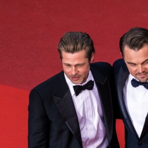 Brad Pitt, Leonardo Dicaprio - Montée des marches du film "Once upon a time... in Hollywood" lors du 72ème Festival International du Film de Cannes. Le 21 mai 2019 © Borde - Jacovides - Moreau / Bestimage