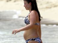 Coleen Rooney, la femme Wayne... une bien charmante femme enceinte en bikini !