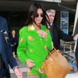 Kendall Jenner arrive à l'aéroport Nice Côte d'Azur lors du 72ème Festival International du Film de Cannes, France, le 22 mai 2019.